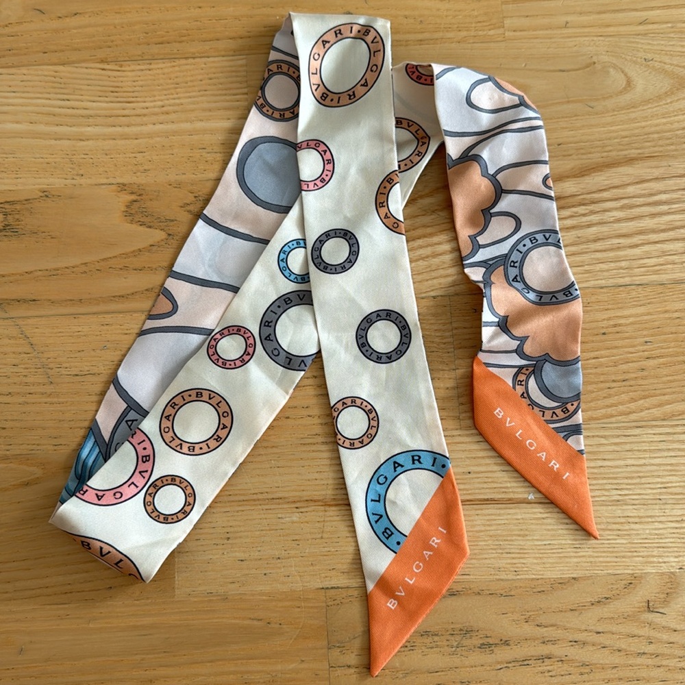 Bulgari twilly scarf